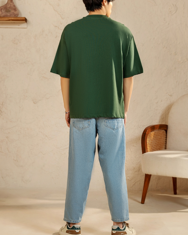 AN STUDIO – HEAVYWEIGHT GREEN T SHIRT